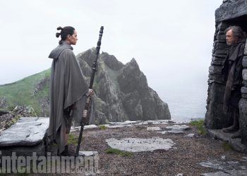 Star Wars: The Last Jedi
L to R: Rey (Daisy Ridley) and Luke Skywalker (Mark Hamill)

Credit: Jonathan Olley/ILM/© 2017 Lucasfilm Ltd.