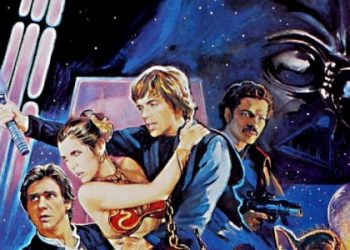 Concept art in vista dell'uscita de Il Ritorno dello Jedi nel 1983.