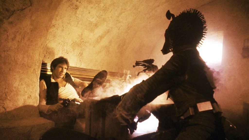 Greedo e Han Solo George Lucas