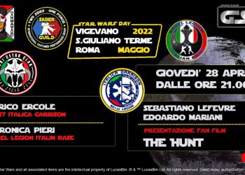 Live dallo Spazioporto 28.04.2022: Star wars Day 2022 – Vigevano – S.Giuliano Terme – Roma
