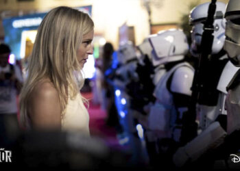 Denise Gough a lucca sul Red Carpet