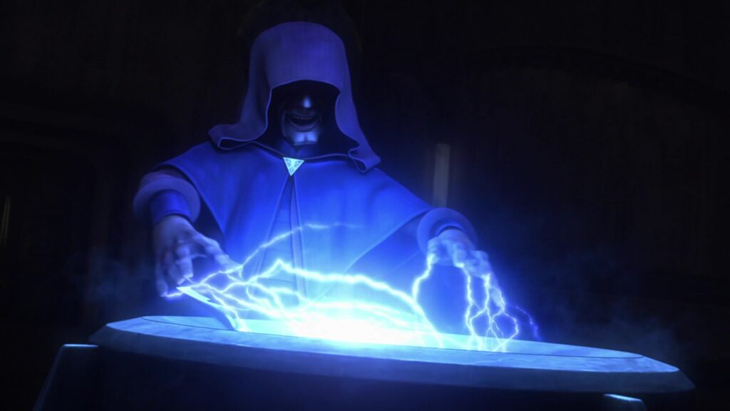 Sidious e la magia blu