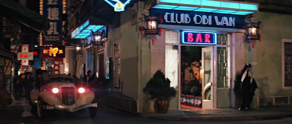 Il Club Obi Wan nella Shangai di Indiana Jones e il Tempio Maledetto