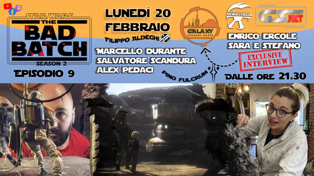 Live dedicata alla serie the bad batch 2 episodio nove