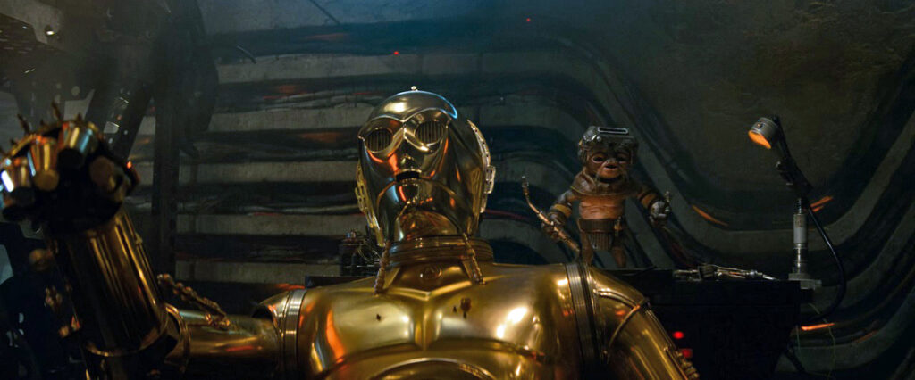 Babu resetta la memoria di C-3PO in Episodio IX