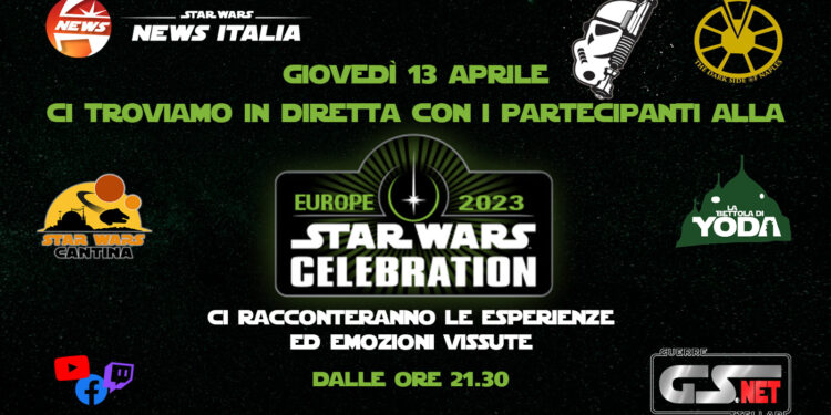 Live Star Wars Celebration Londra 2023