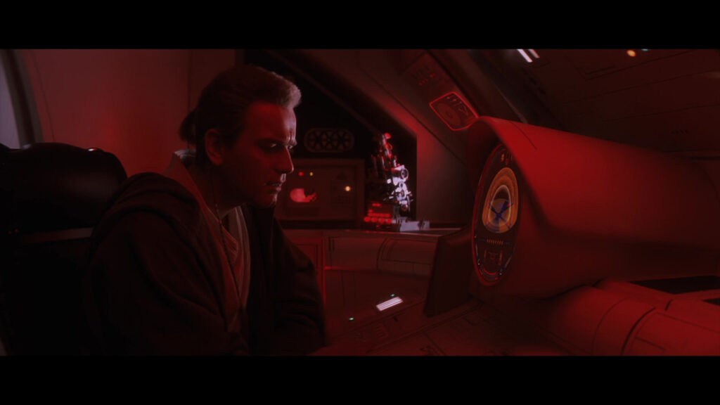 Obi-Wan esegue la "conta dei midichlorian" del piccolo Anakin Skywalker