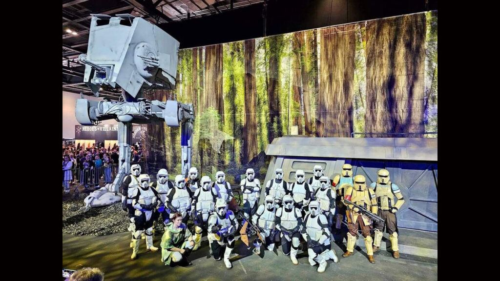 The 501st Pathfinders Detachment at Star Wars Celebration 2023