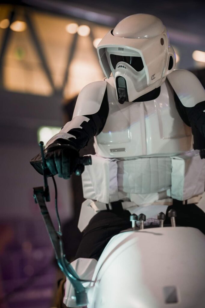 Scout Trooper e Speeder Bike Foto Enrico Finetto