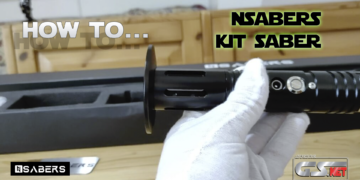come sostituire elettronica di una lightsaber nsabers