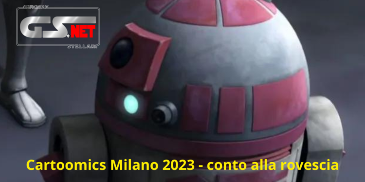 Milano Games Week & Cartoomics, R2-KT, droids, 501, Albin Johnson, Cartoomics