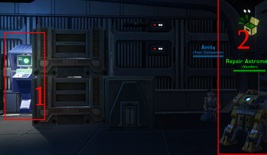 SWTOR, vendor