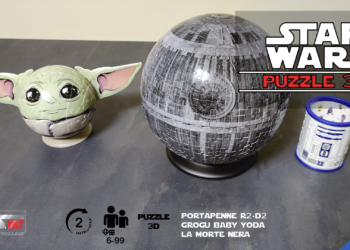 Ravensburger Puzzle 3D 2023 r2d2 Grogu Morte Nera