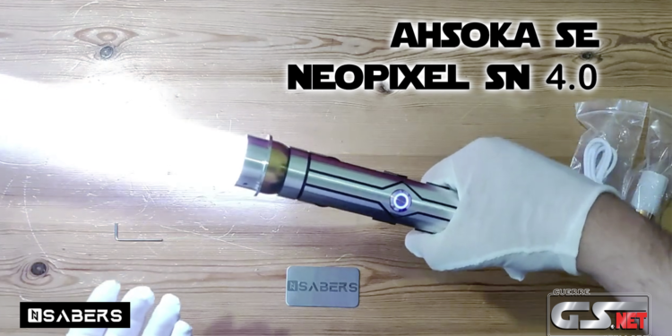 Nsabers Ahsoka SE Neopixel SN 4.0