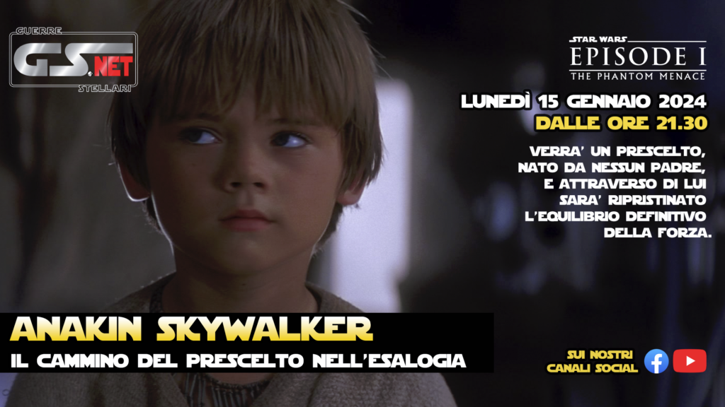 Live Anakin Skywalker Il Cammino del Prescelto - Ep.I
