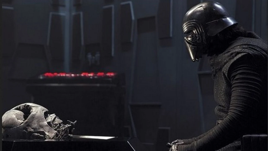 Kylo Ren, Darth Vader, Star Wars, confronto, nonno, nipote