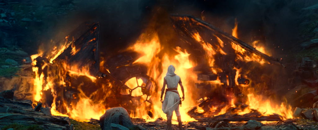 L'esilio di Rey in Episodio 9.