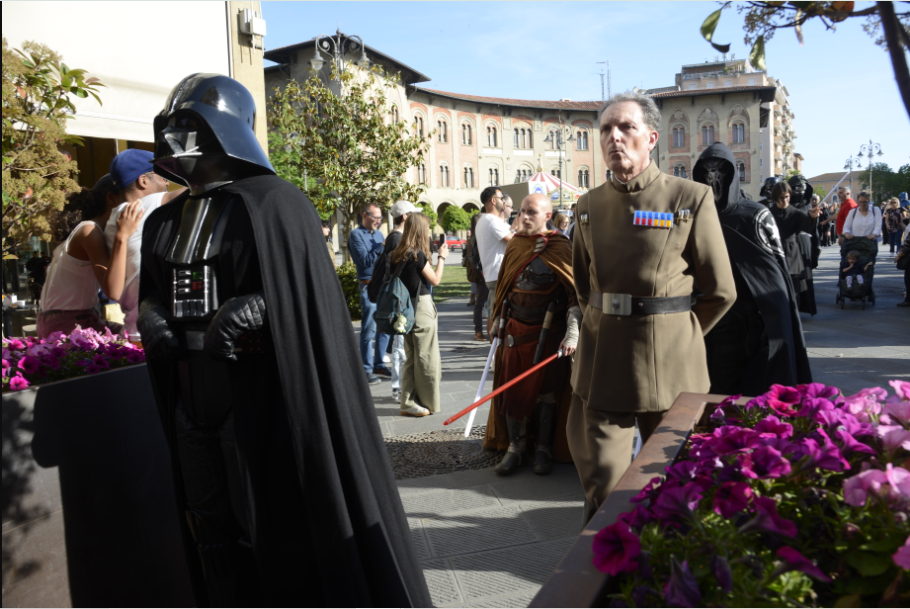 Un momento della parata dello Star Event 2023 tenutosi a Pisa