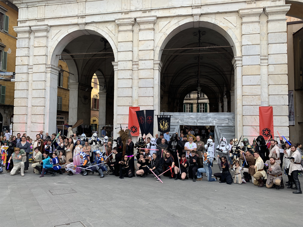 Foto di gruppo durante lo Star Event 2023 tenutosi a Pisa