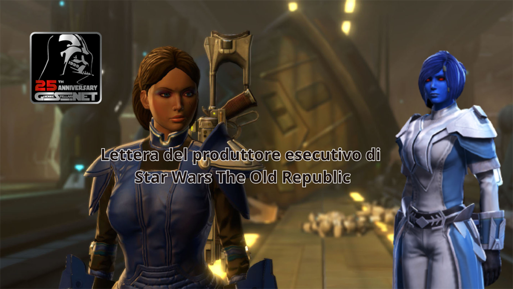 Lettera del produttore esecutivo di Star Wars The Old Republic