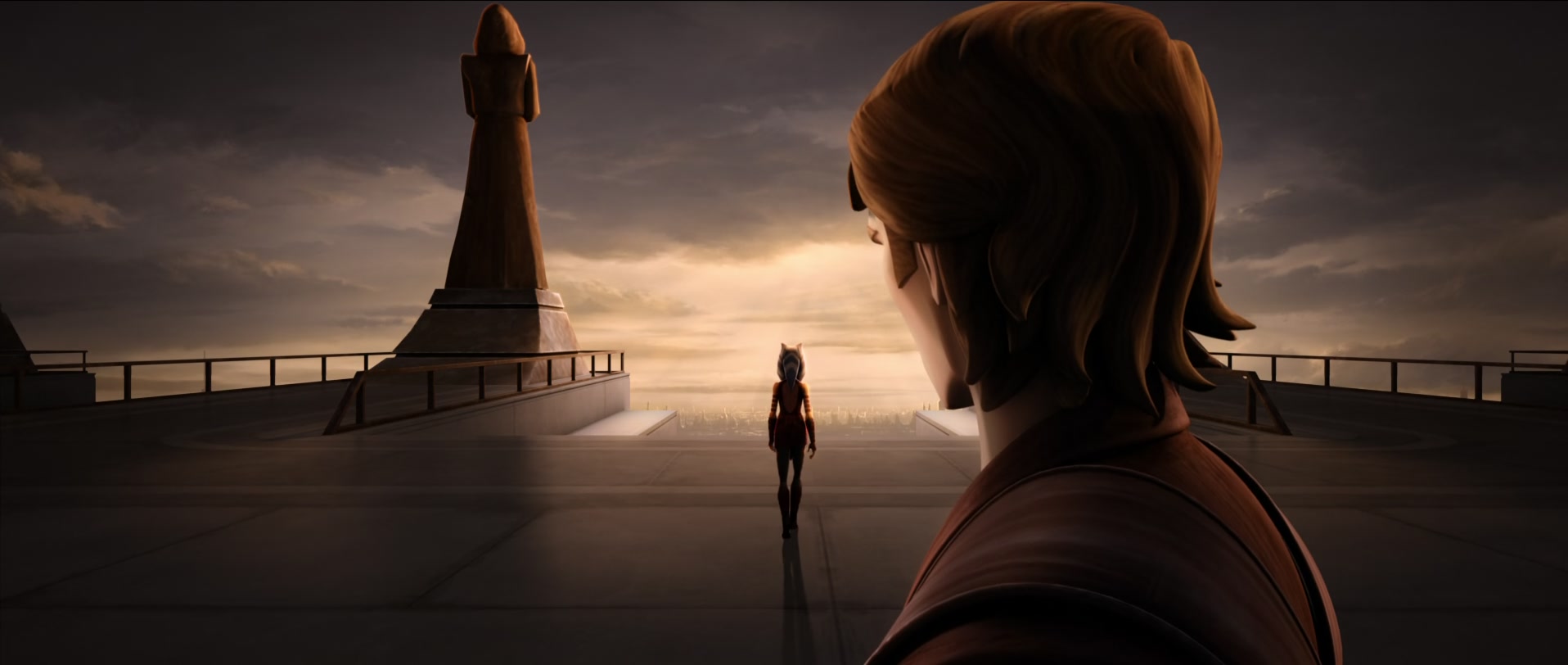 Ahsoka viene tradita e lascia l'Ordine Jedi; da ora in poi seguirà una sua strada, lontana dai rigidi dogmi dell'Ordine