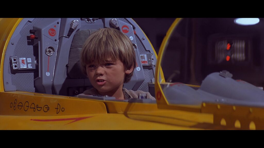 Il piccolo Anakin Skywalker