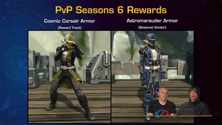 Le armature premio della stagione PvP
Update 7.5 Star Wars The Old Republic
aggiornamento 7.5