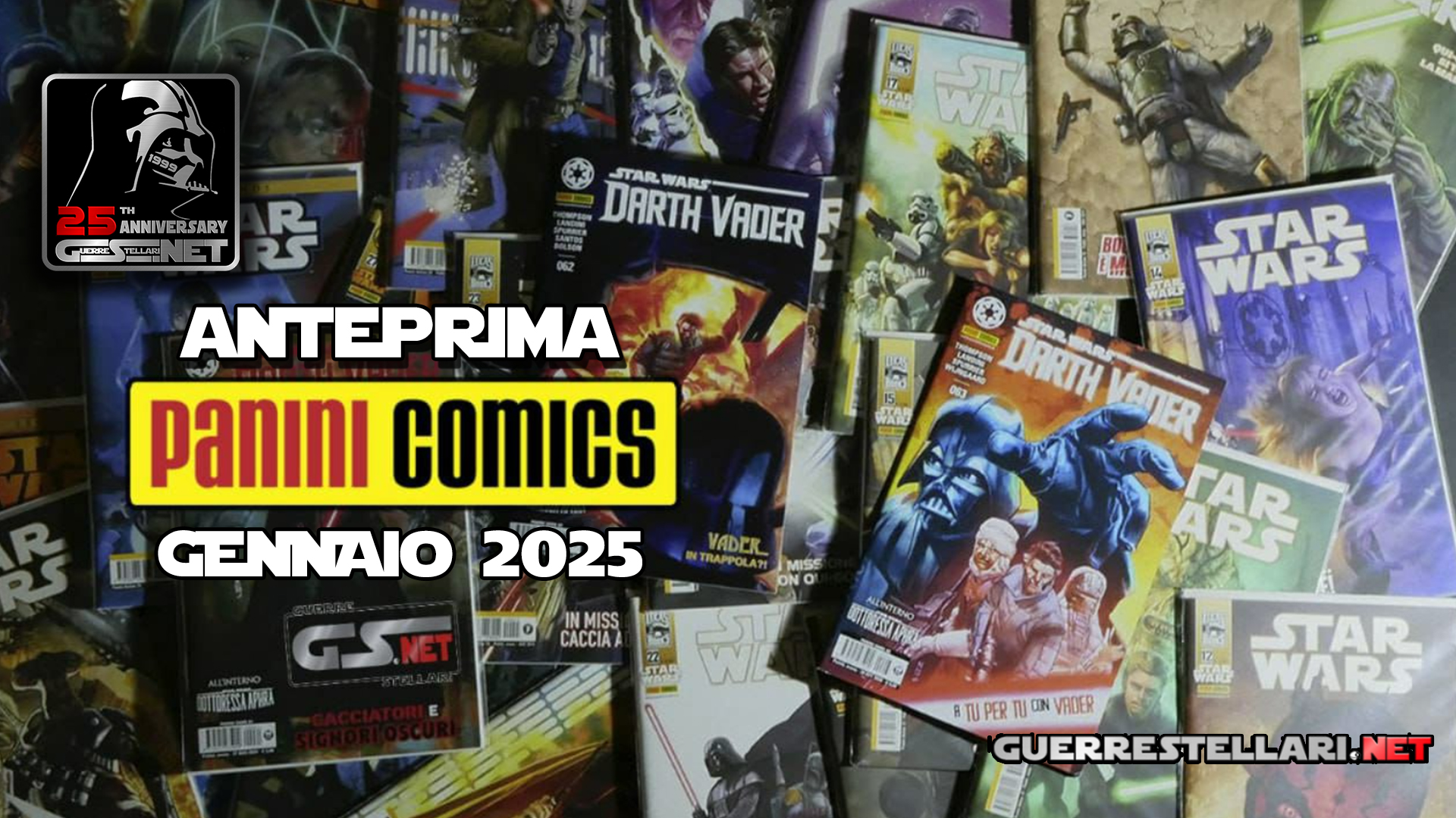 Anteprima Panini Comics tutti i titoli annunciati per Gennaio 2025