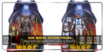Hasbro presenta 2 action figure dedicate a La Vendetta dei Sith