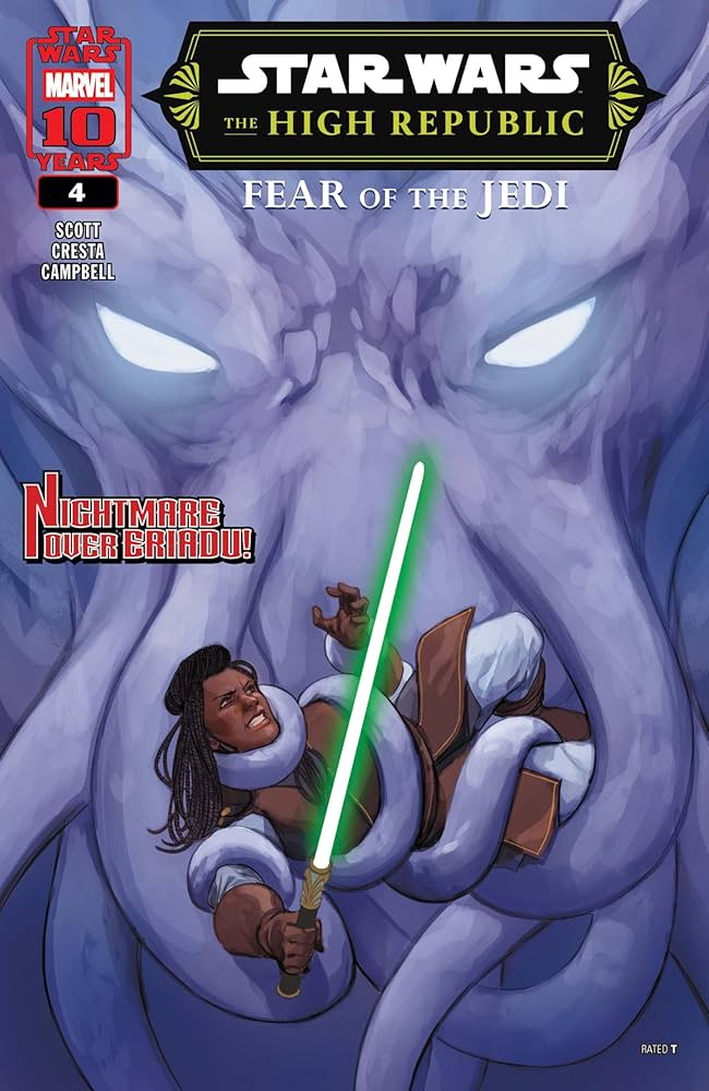 copertina di the high republic fear of the jedi 4
