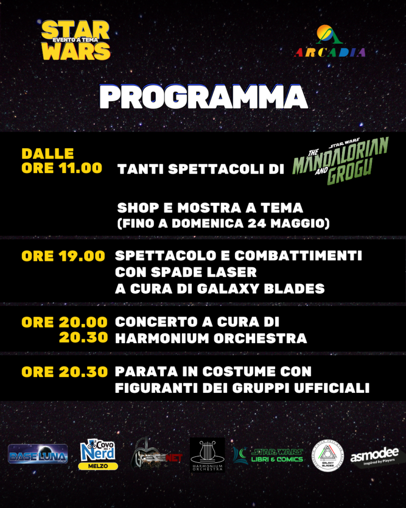Programma evento Arcadia