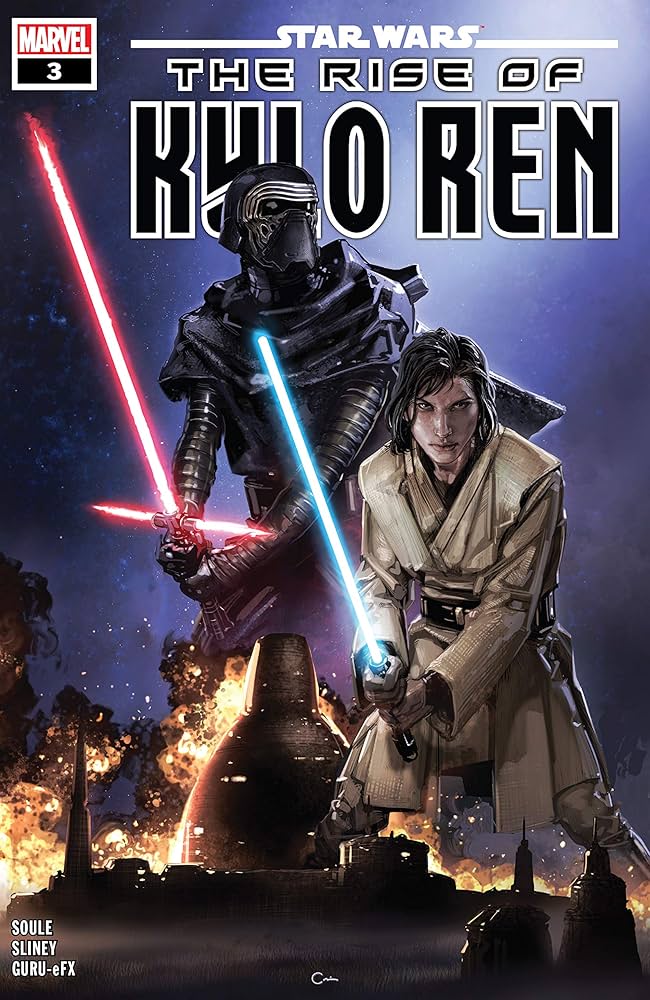 copertina di rise of kylo ren