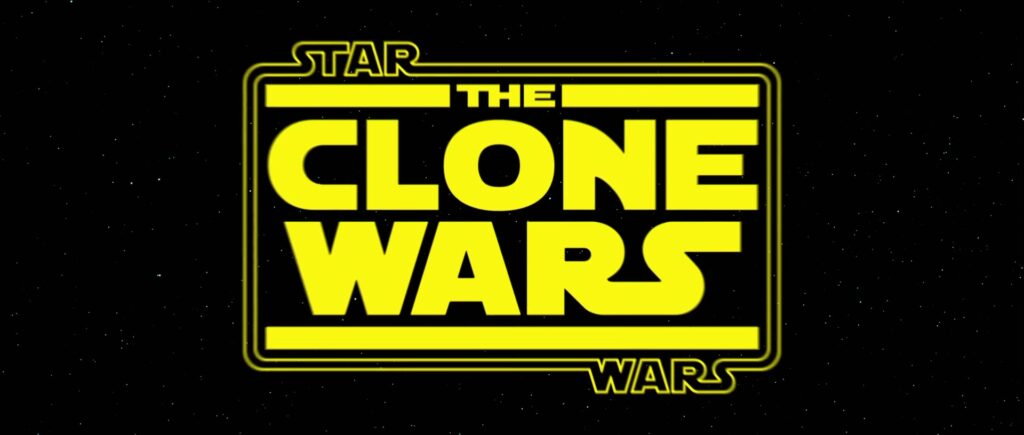 Logo della sere "Clone Wars"