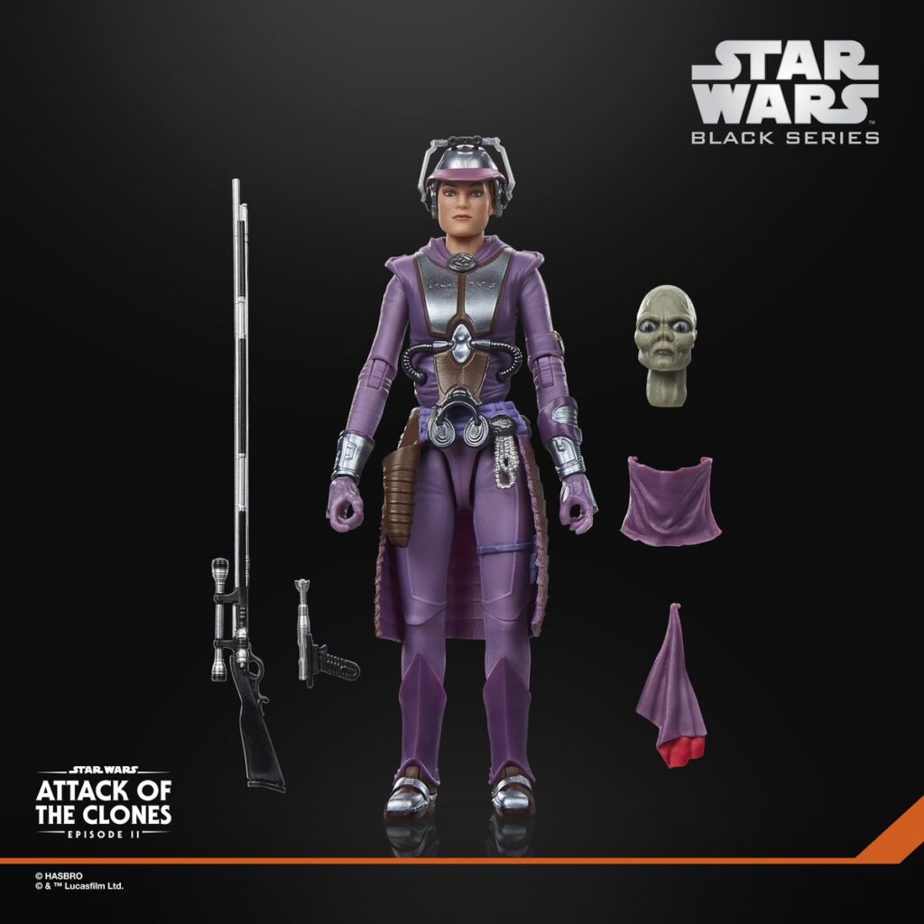 Zam Wesell figure The Black Series da L'Attacco dei Cloni (Immagini: Hasbro)